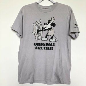 Disney Cruise Line ORIGINAL CRUISER Grey T Shirt